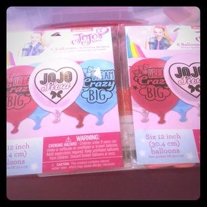 JOJO Siwa Latex Balloons 6 pk